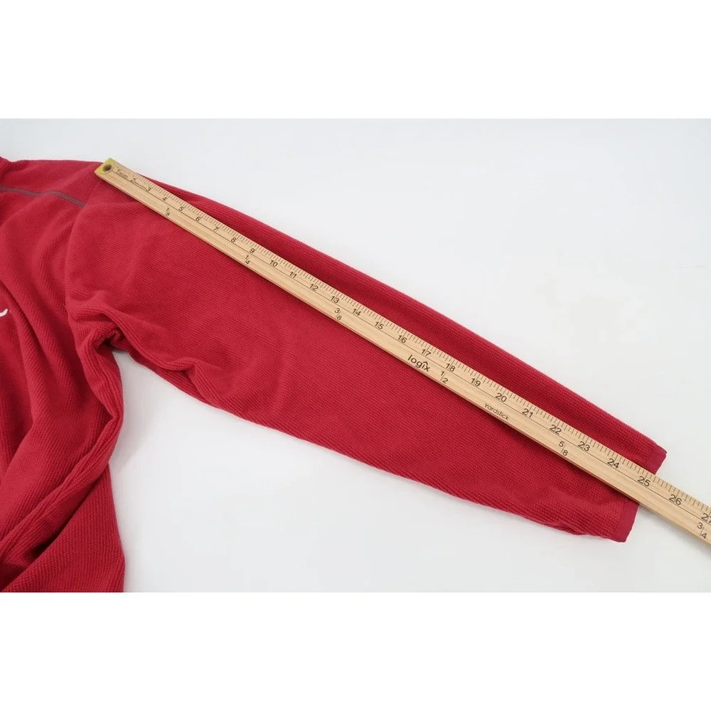 Alabama Crimson Tide Antigua Pullover Mens Large Red Glacier 1/4 Zip Jacket New